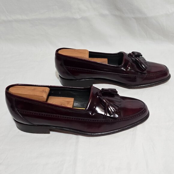 Bruno Magli Made in Italy Vino Burgandy Leather Men\'s Dress Loafer - US 8M main image 8